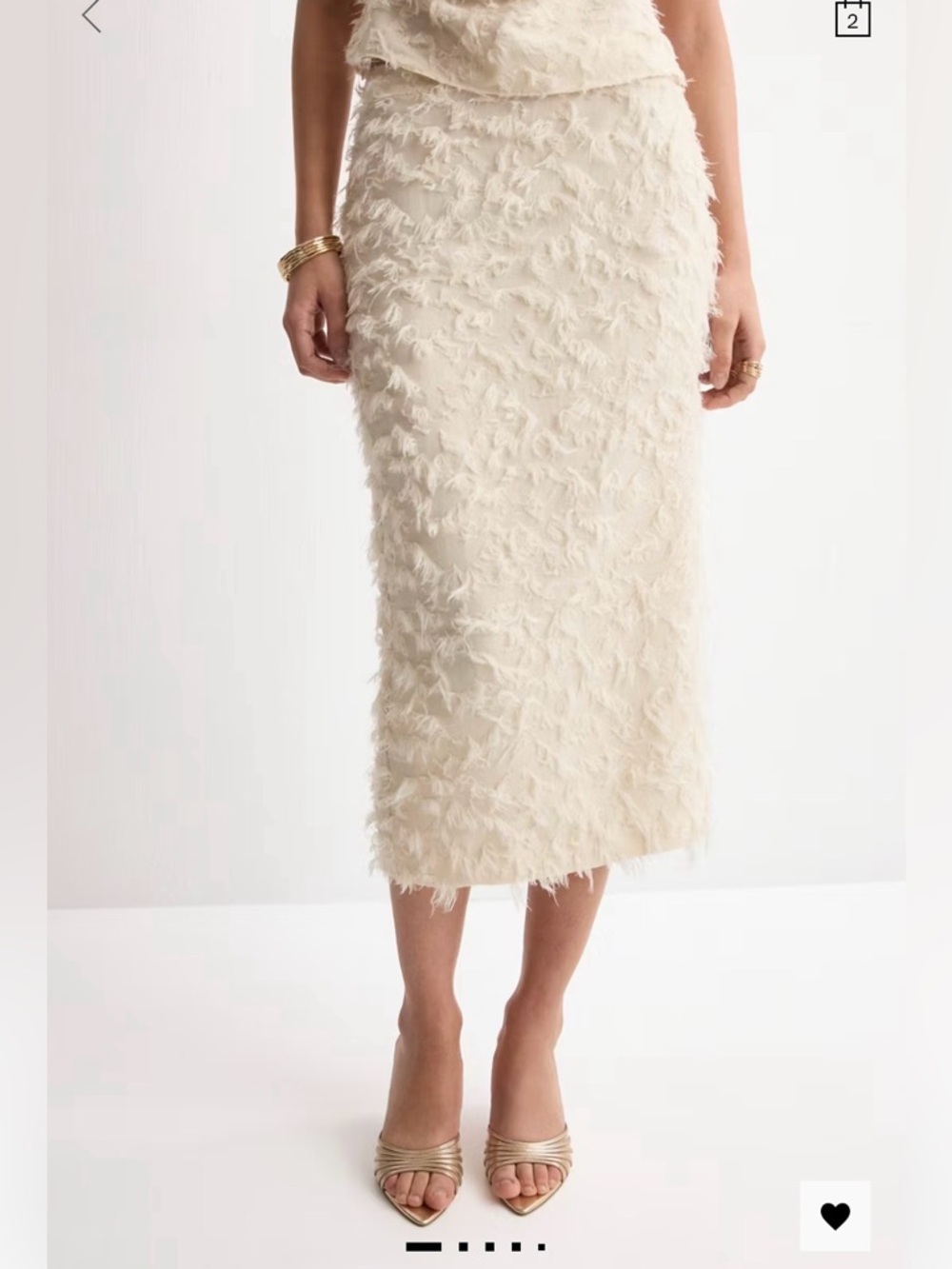 TEXTURED PENCIL SKIRT
